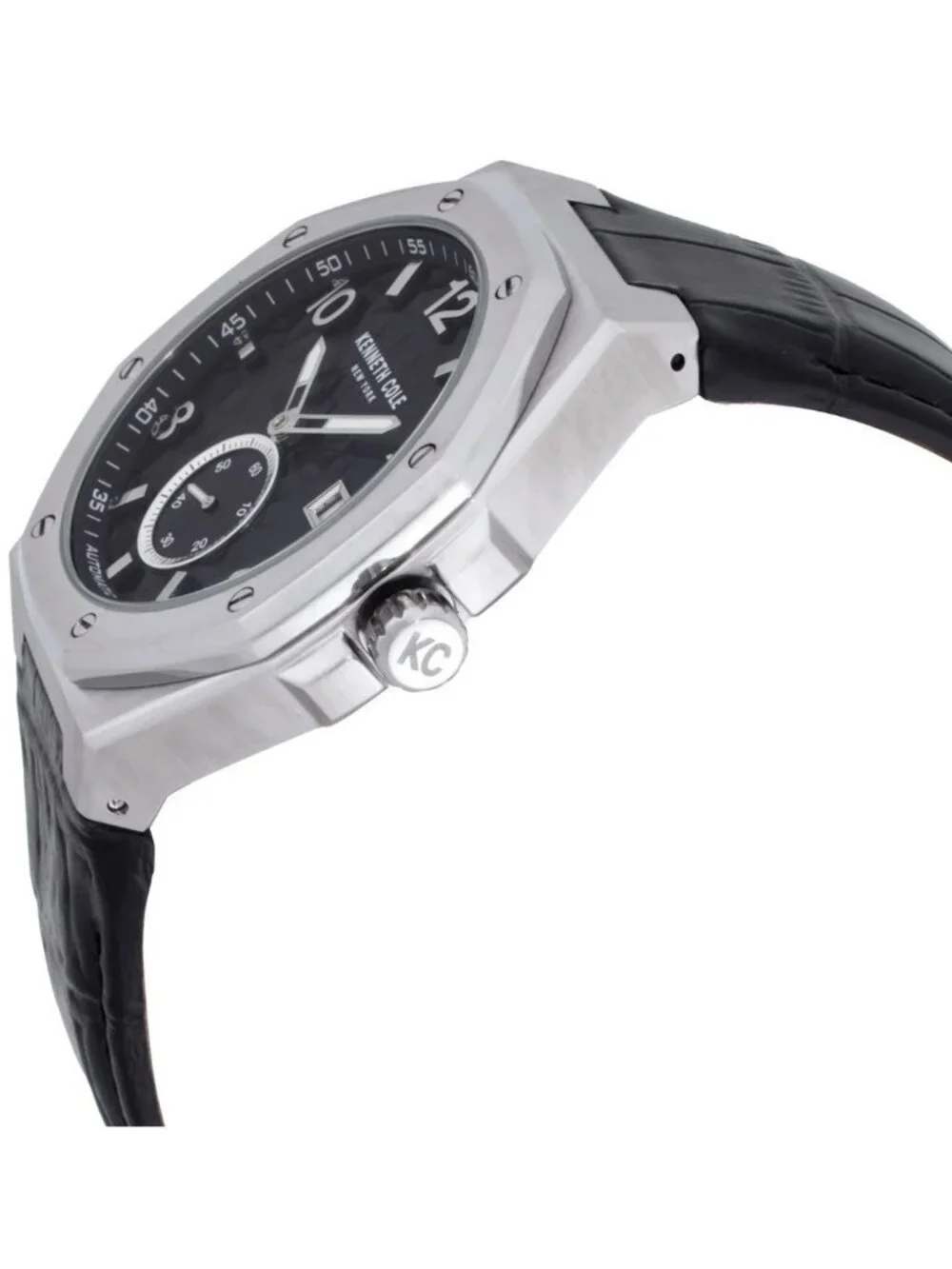 NWT Kenneth Cole New York Automatic Black Dial Men's Watch